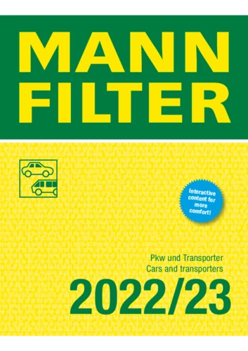 MANN-FILTER каталог